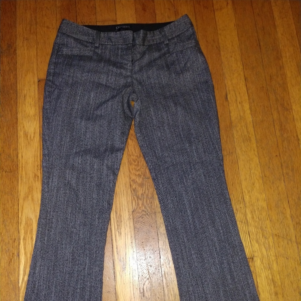 Express gray columnist pants bootcut size 2S